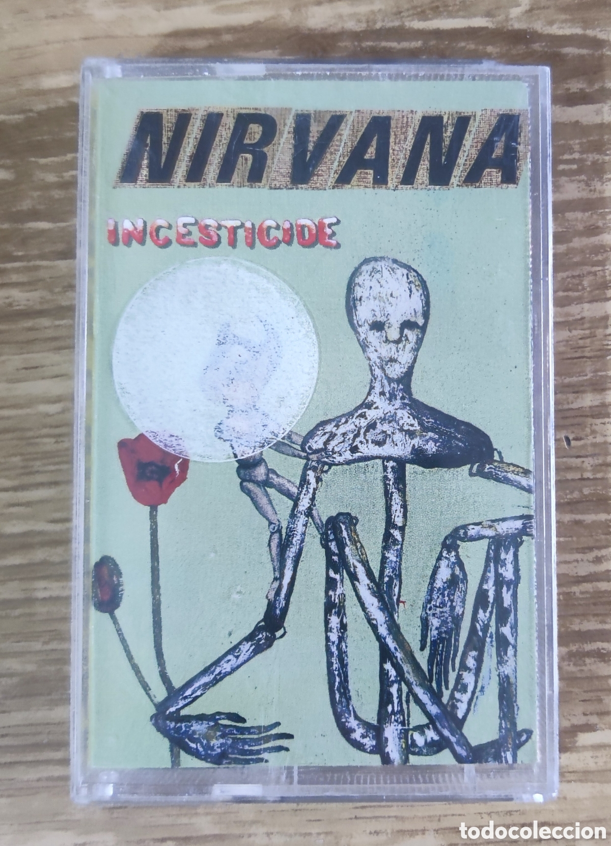 Casetes antiguos: Cassette Nirvana - Incesticide (1992) edici&oacute;n alemana