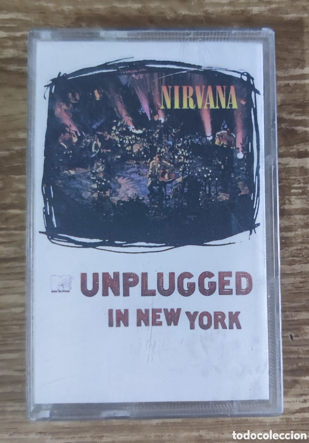 Casetes antiguos: Cassette Nirvana - Unplugged in New York (1994) ed. espa&ntilde;ola