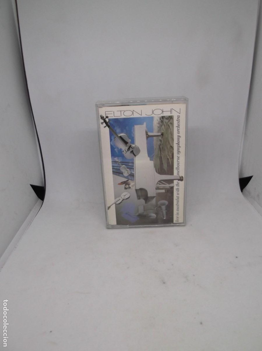 Cassettes Anciennes: Elton John Live in Australia with the Melbourne symphony orchesta.1987 Happenstance.Casete