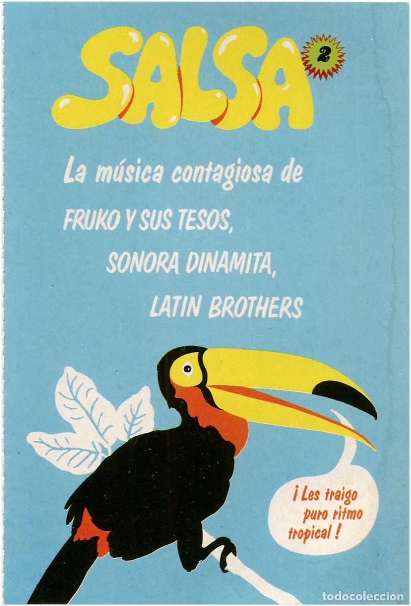 Casetes antiguos: VVAA - Salsa 2 - 2xCassette Spain 1981 - Edigsa/Discos Fuentes 08V0168/1/2 - VG+/VG+
