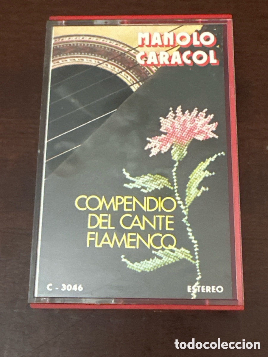 Casetes antiguos: CASETE MANOLO CARACOL, COMPENDIO DEL ARTE FLAMENCO