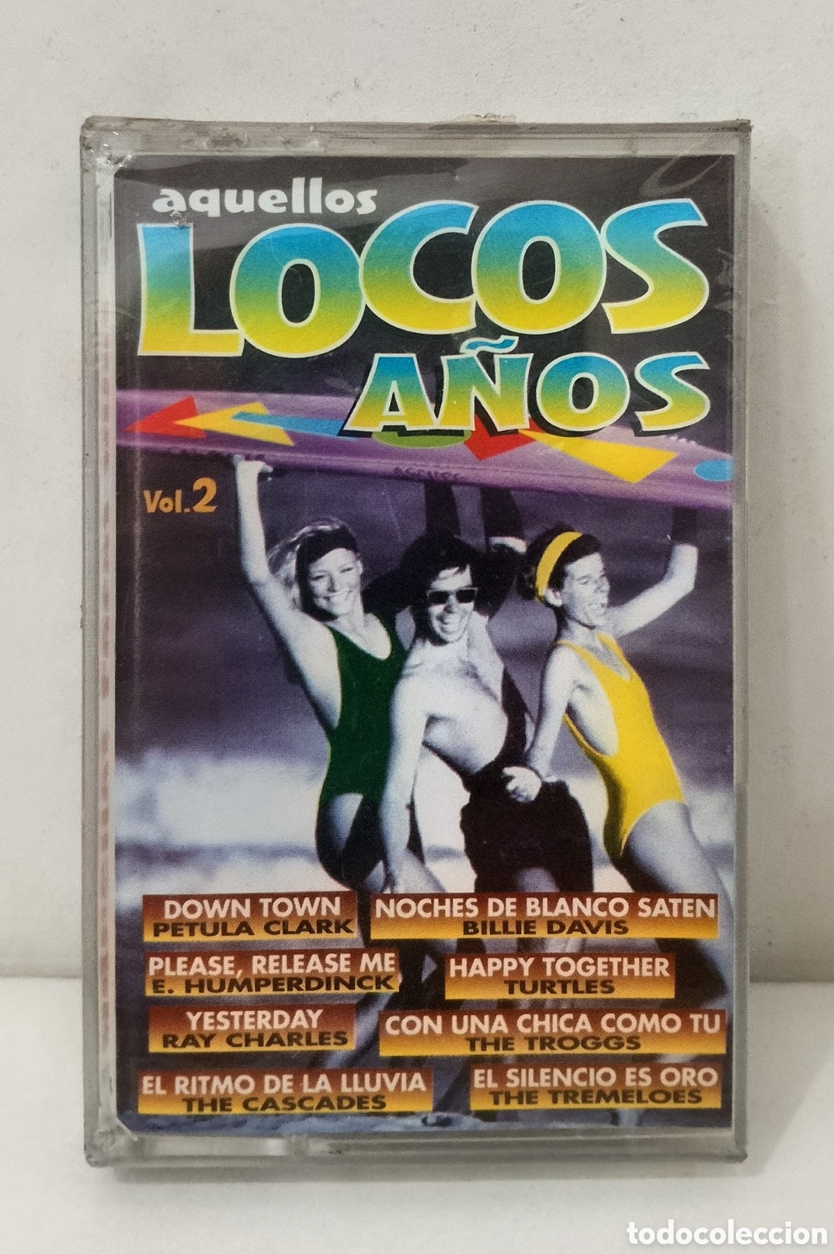 Casetes antiguos: AQUELLOS LOCOS A&Ntilde;OS VOL.2 - CASSETTE PRECINTADO