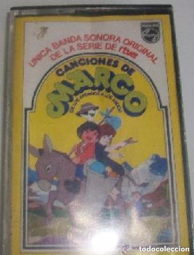 Casetes antiguos: CASETE - UNICA BANDA SONORA ORIGINAL DE LA SERIE DE RTVE - CANCIONES DE MARCO