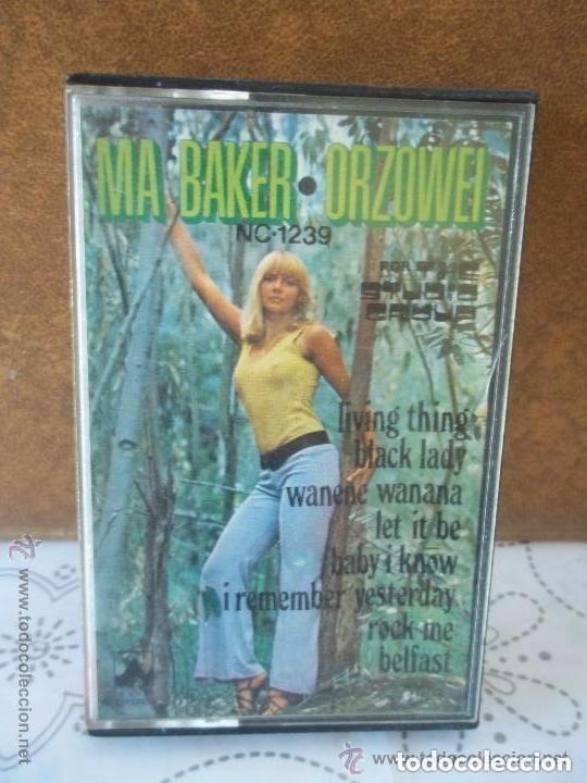 Casetes antiguos: CASETE - MA BAKER ORZOWEI - ESPECIAL COLECCIONISTAS
