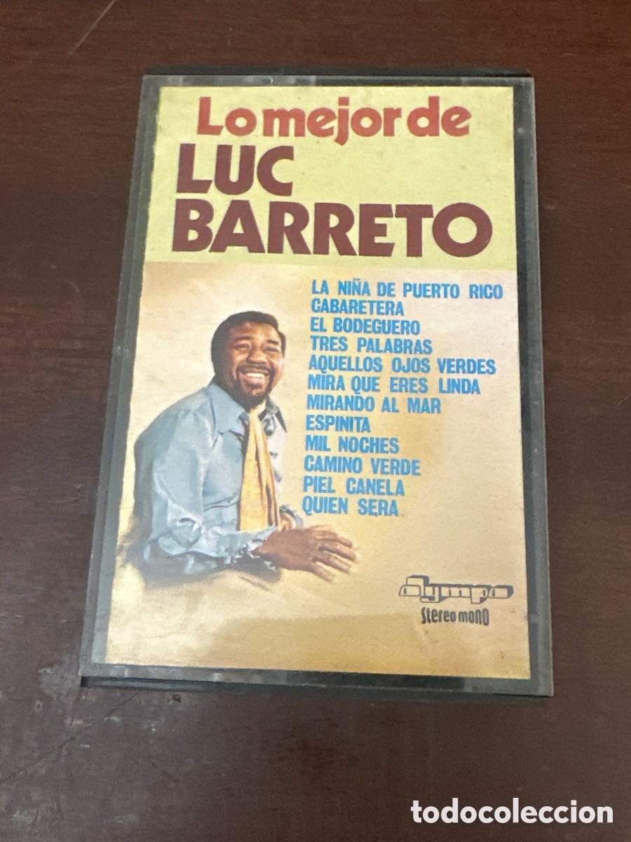 Casetes antiguos: LO MEJOR DE LUC BARRETO. CASETE
