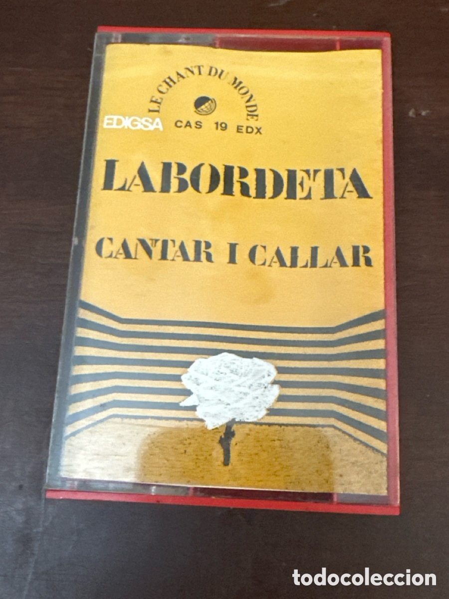 Casetes antiguos: LABORDETA - CANTAR I CALLAR CASETE 1974