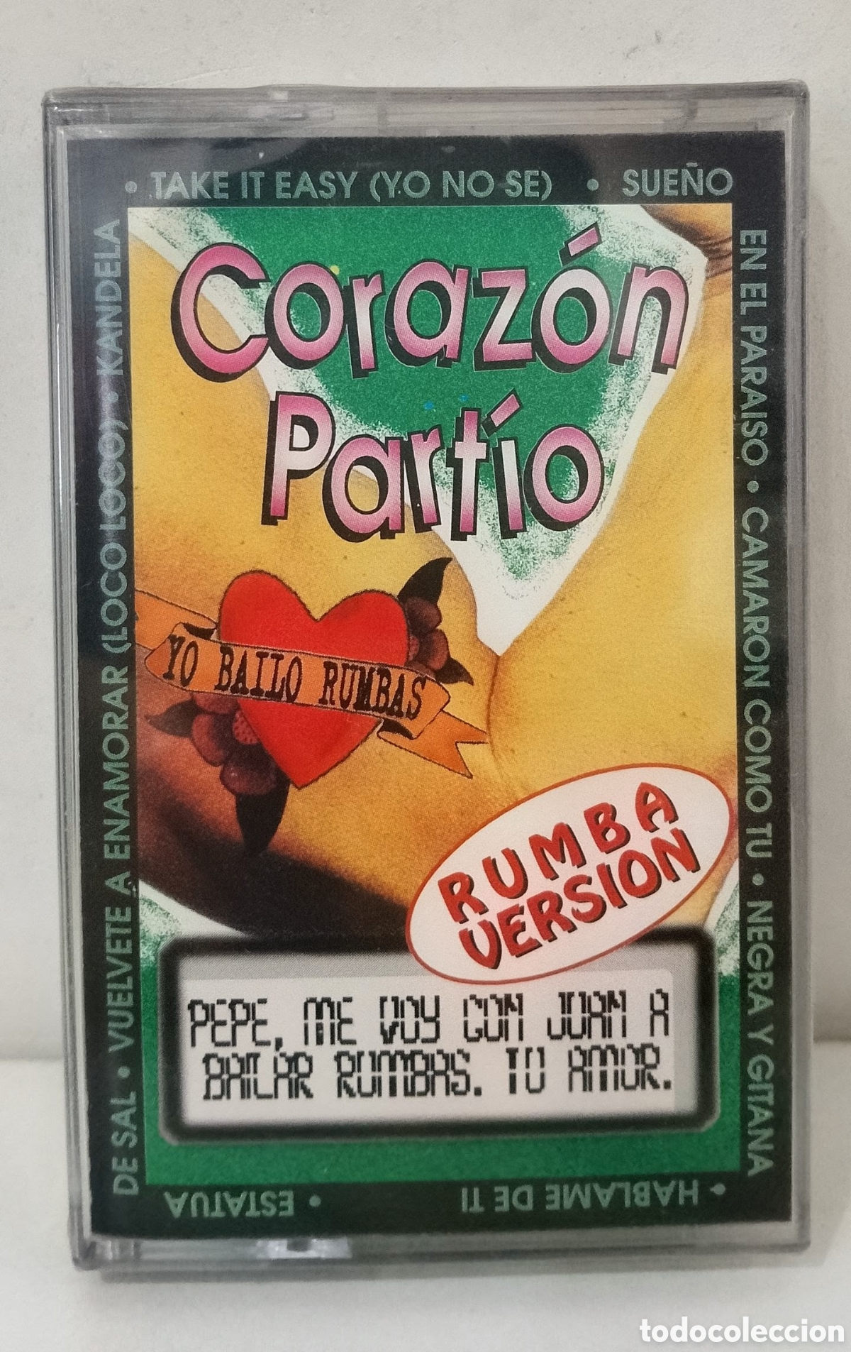 Casetes antiguos: CORAZON PART&Iacute;O - RUMBA VERSI&Oacute;N. CASSETTE PRECINTADO