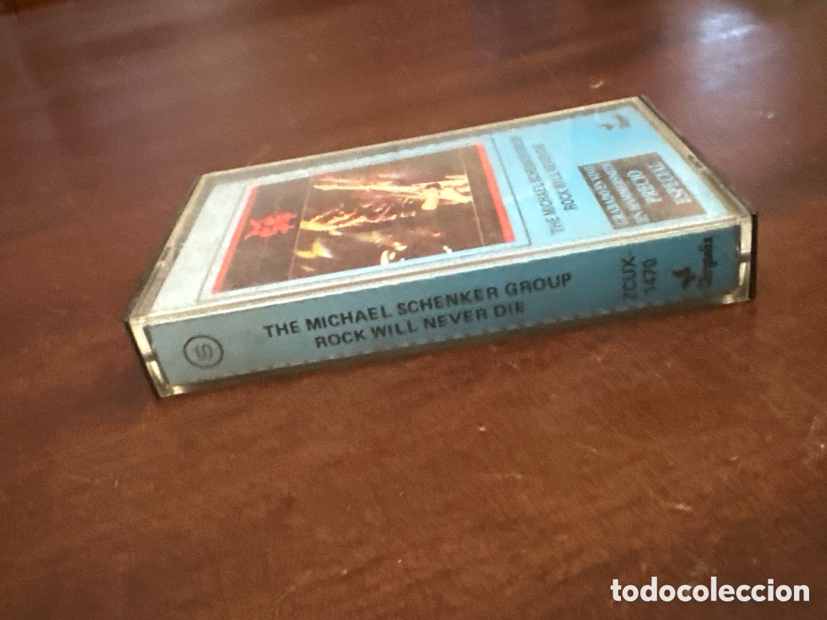 Casetes antiguos: THE MICHAEL SCHENKER GROUP / ROCK WILL NEVER DIE - Foto 3