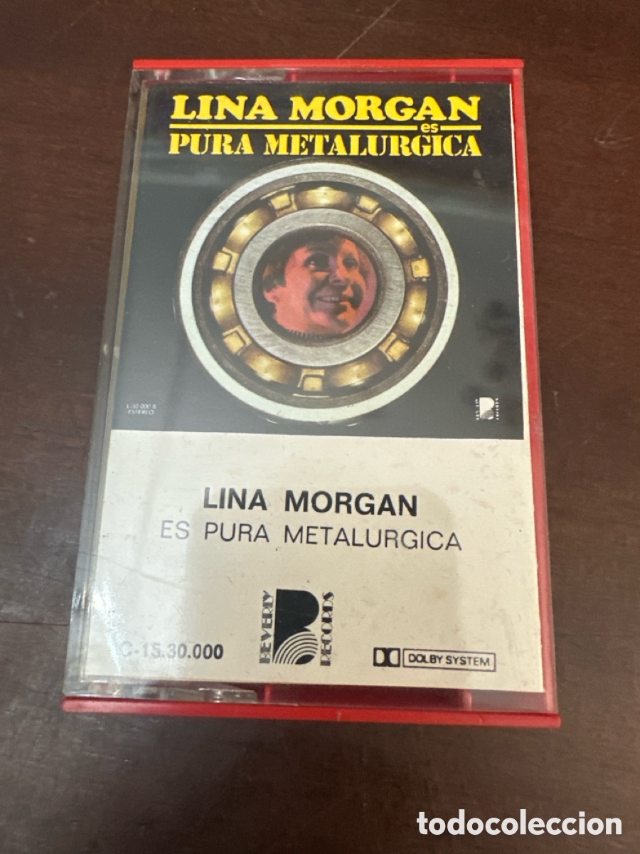 Casetes antiguos: LINA MORGAN. CASETE. PURA METAL&Uacute;RGICA &hellip; 1976