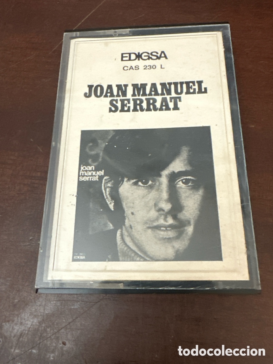 Casetes antiguos: JOAN MANUEL SERRAT - CASETE - EDIGSA -1969