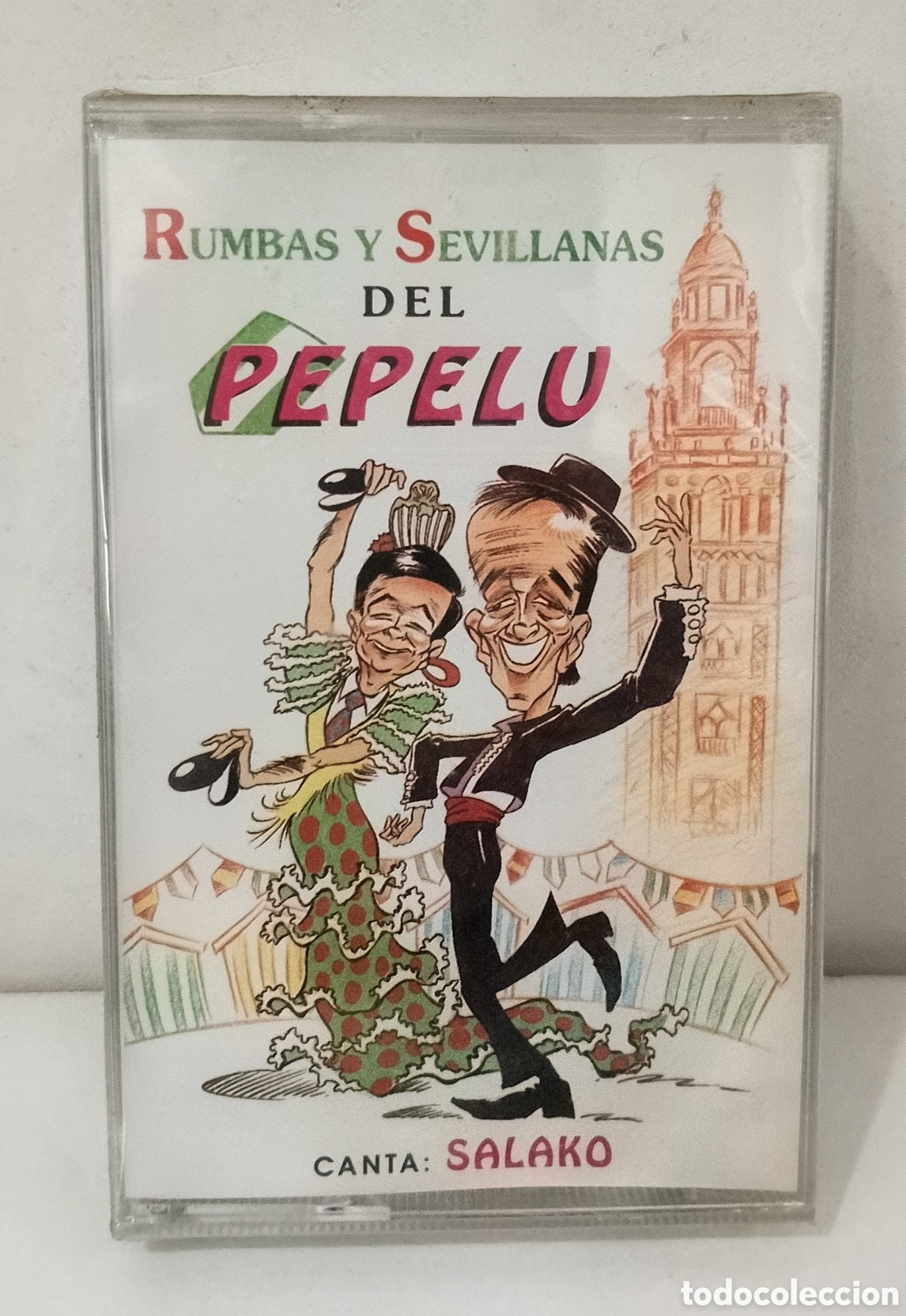 Casetes antiguos: RUMBAS Y SEVILLANAS DEL PEPELU. CASSETTE PRECINTADO