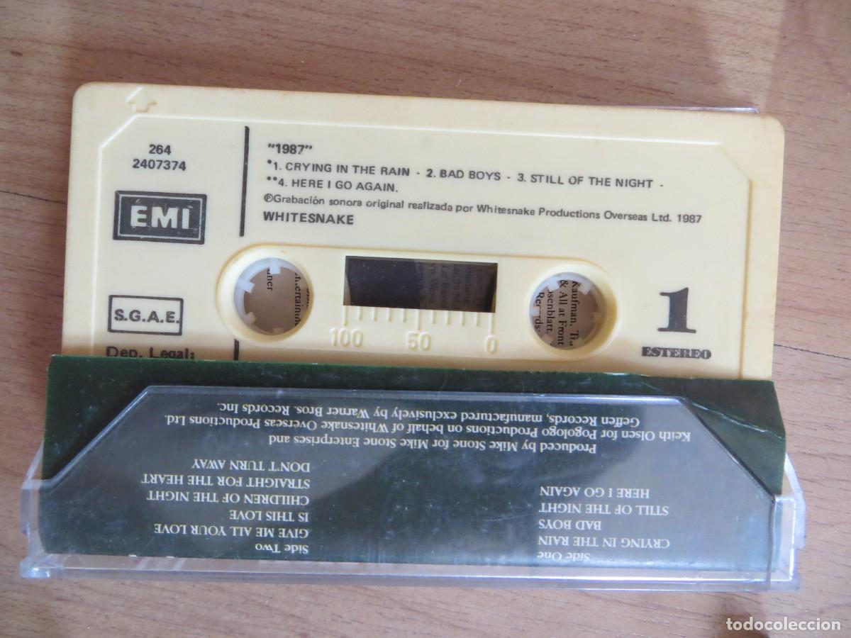 Casetes antiguos: Whitesnake - 1987 (Cass, Album) - Foto 2