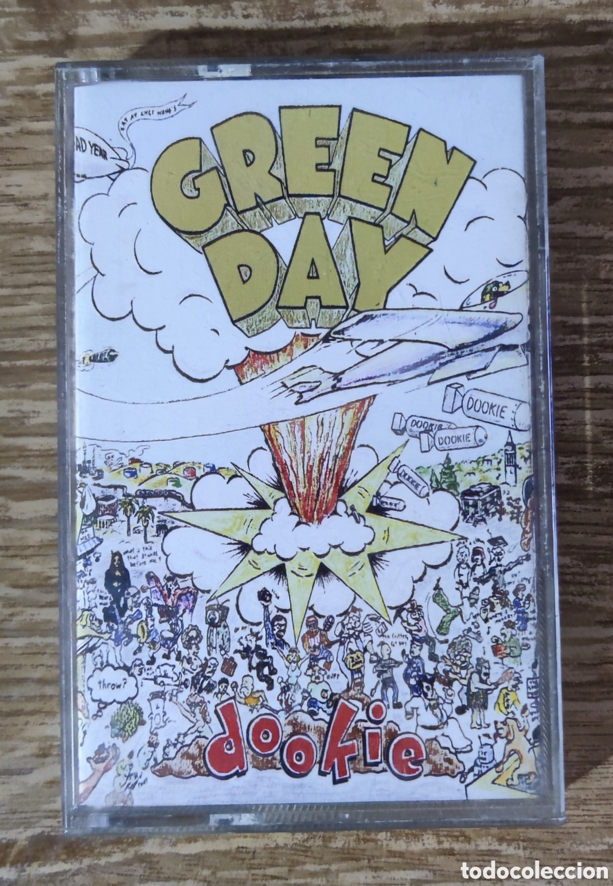 Casetes antiguos: Cassette Green Day - Dookie (1994)