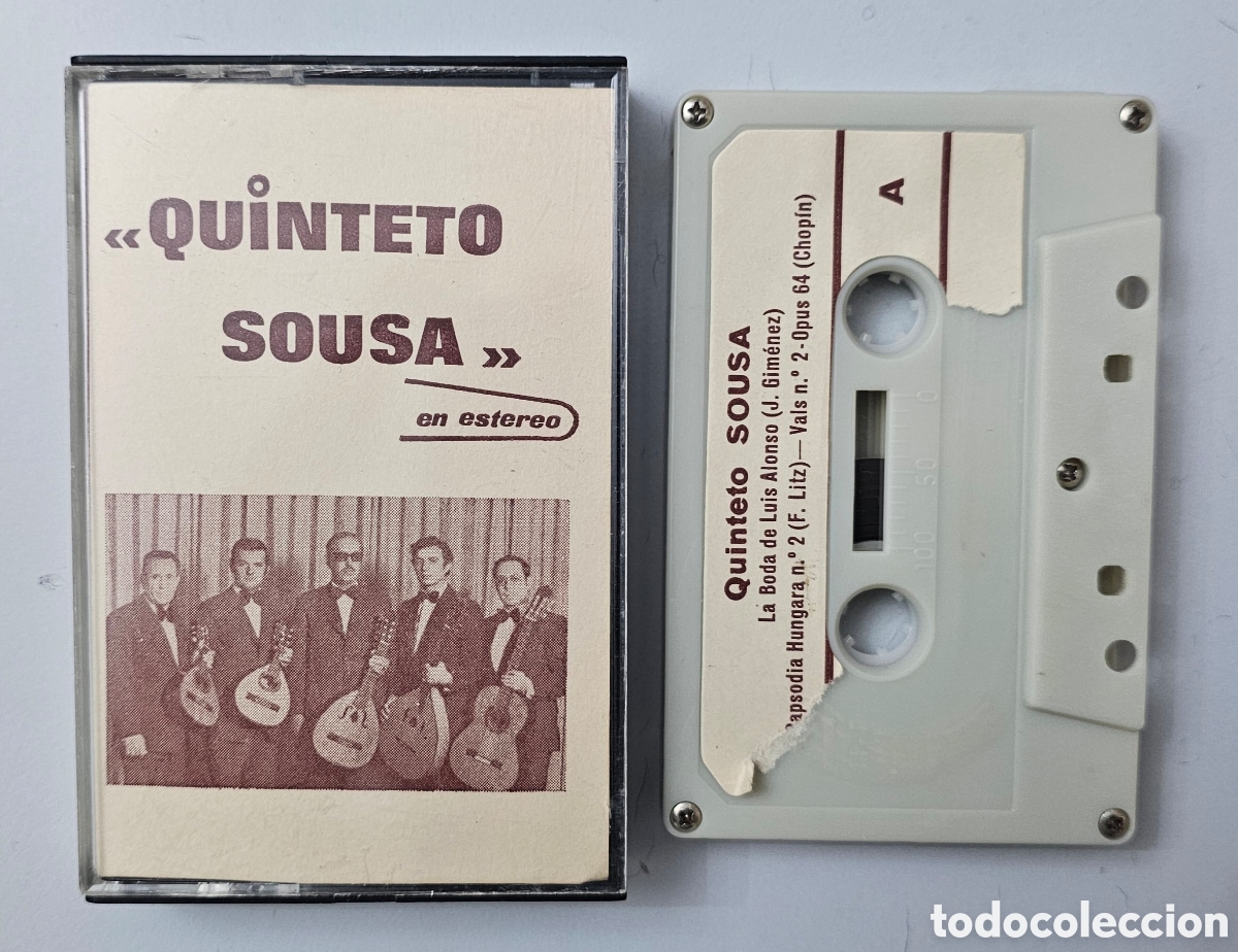 Cassette antiche: CASSETTE QUINTETO SOUSA (Espa&ntilde;a - Privado - 197?) Pulso y Pua CINTA RARISIMA