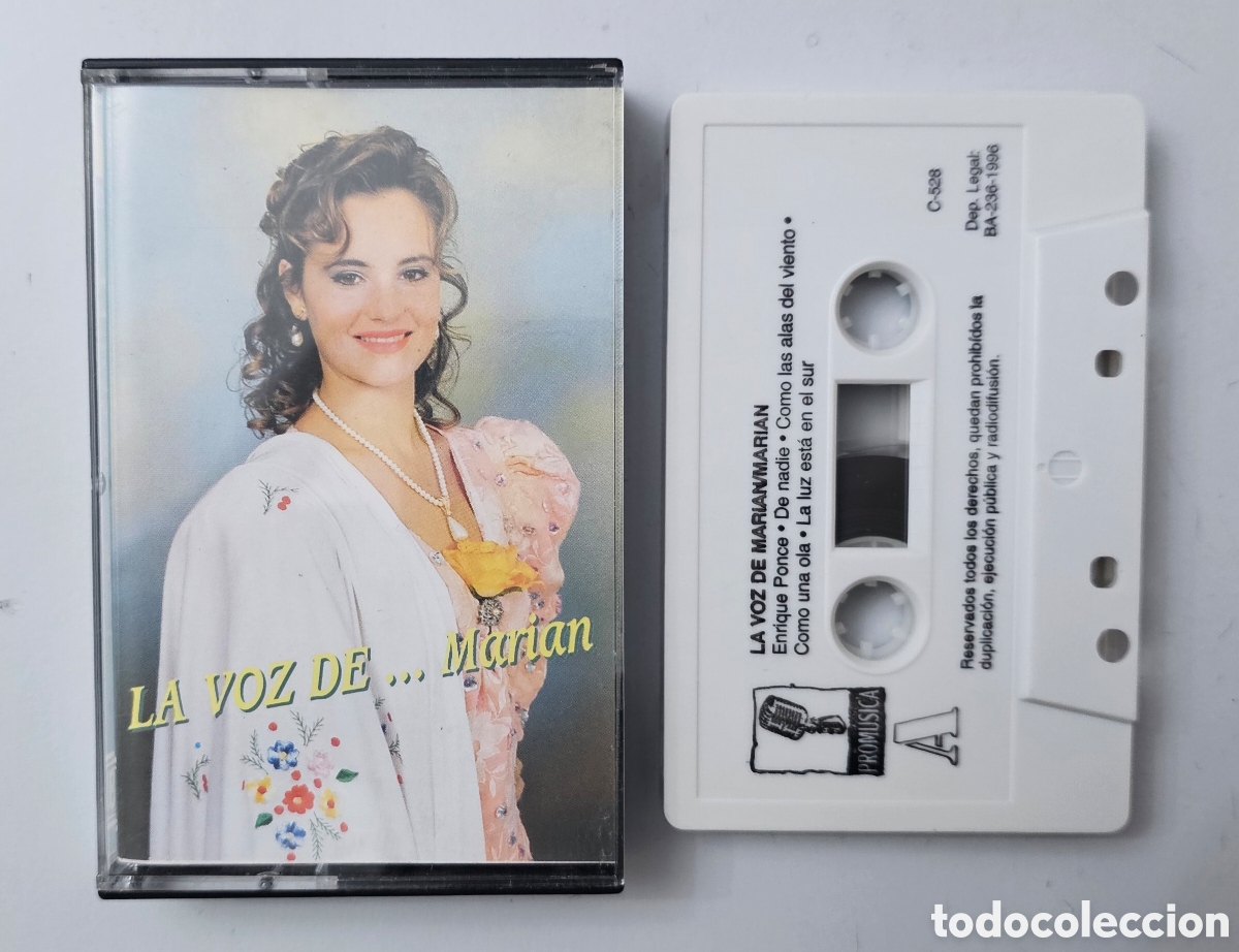 Old Cassettes: CASSETTE MARIAN - La voz de Marian (Espa&ntilde;a - Promusica - 1996) Cantante valenciana RAREZA UNICA