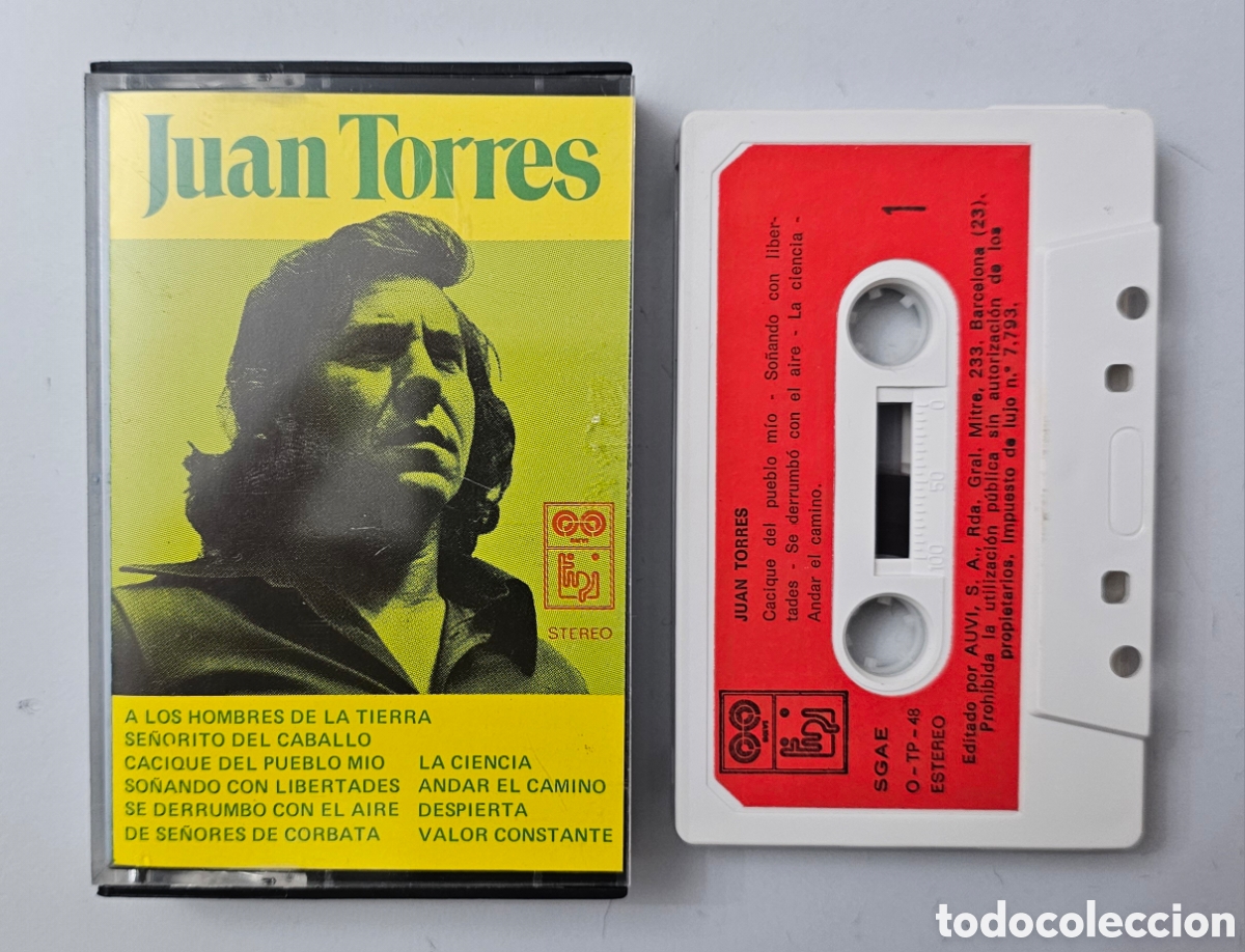 Old Cassettes: CASSETTE JUAN TORRES (Espa&ntilde;a - Tipi/Auvi - 1977) FLAMENCO DIFICIL ESCASA