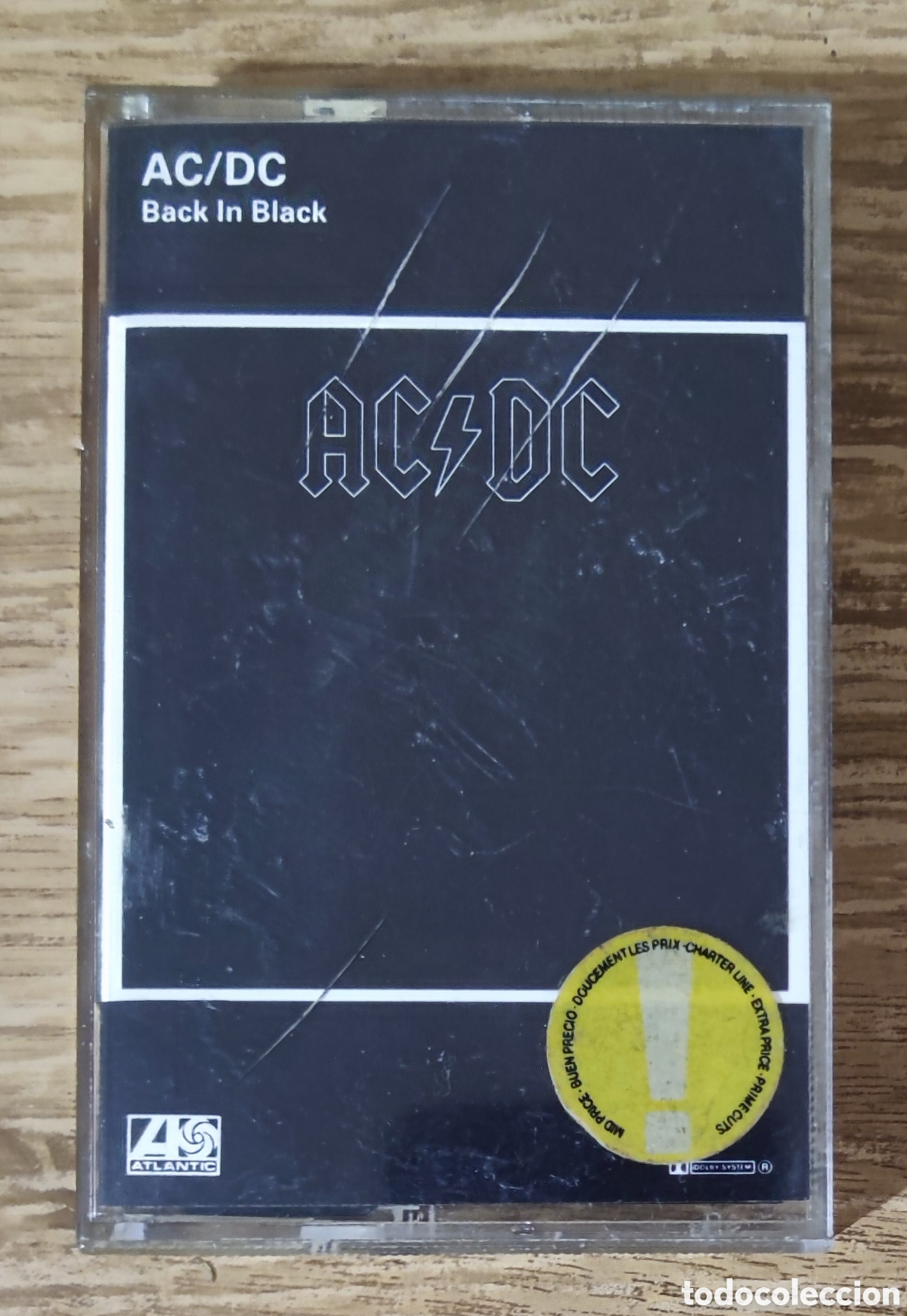 Cassettes Anciennes: Cassette AC DC - Back in Black (1980)