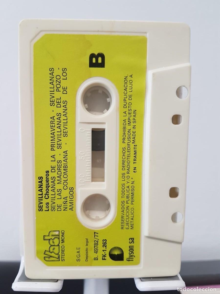 Casetes antiguos: Los Choqueros - Sevillanas (Cassette) - Foto 2