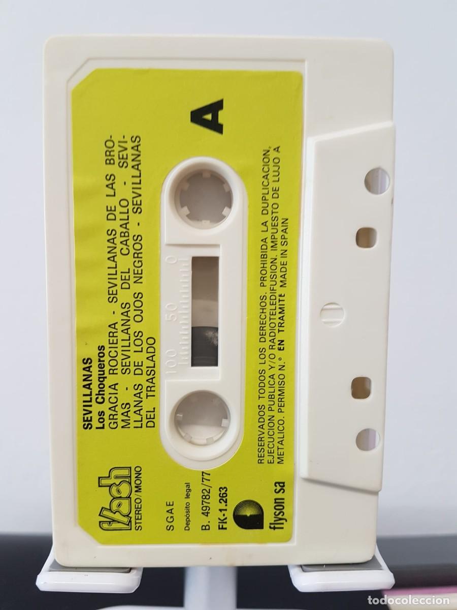 Casetes antiguos: Los Choqueros - Sevillanas (Cassette) - Foto 6