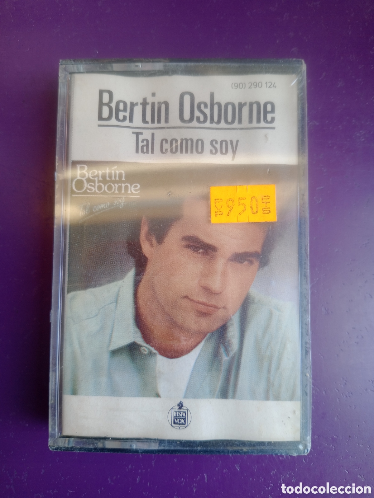 Casetes antiguos: BERT&Iacute;N OSBORNE - CASETE HISPAVOX 1984 - TAL COMO SOY - BALADA LATINA POP 80'S