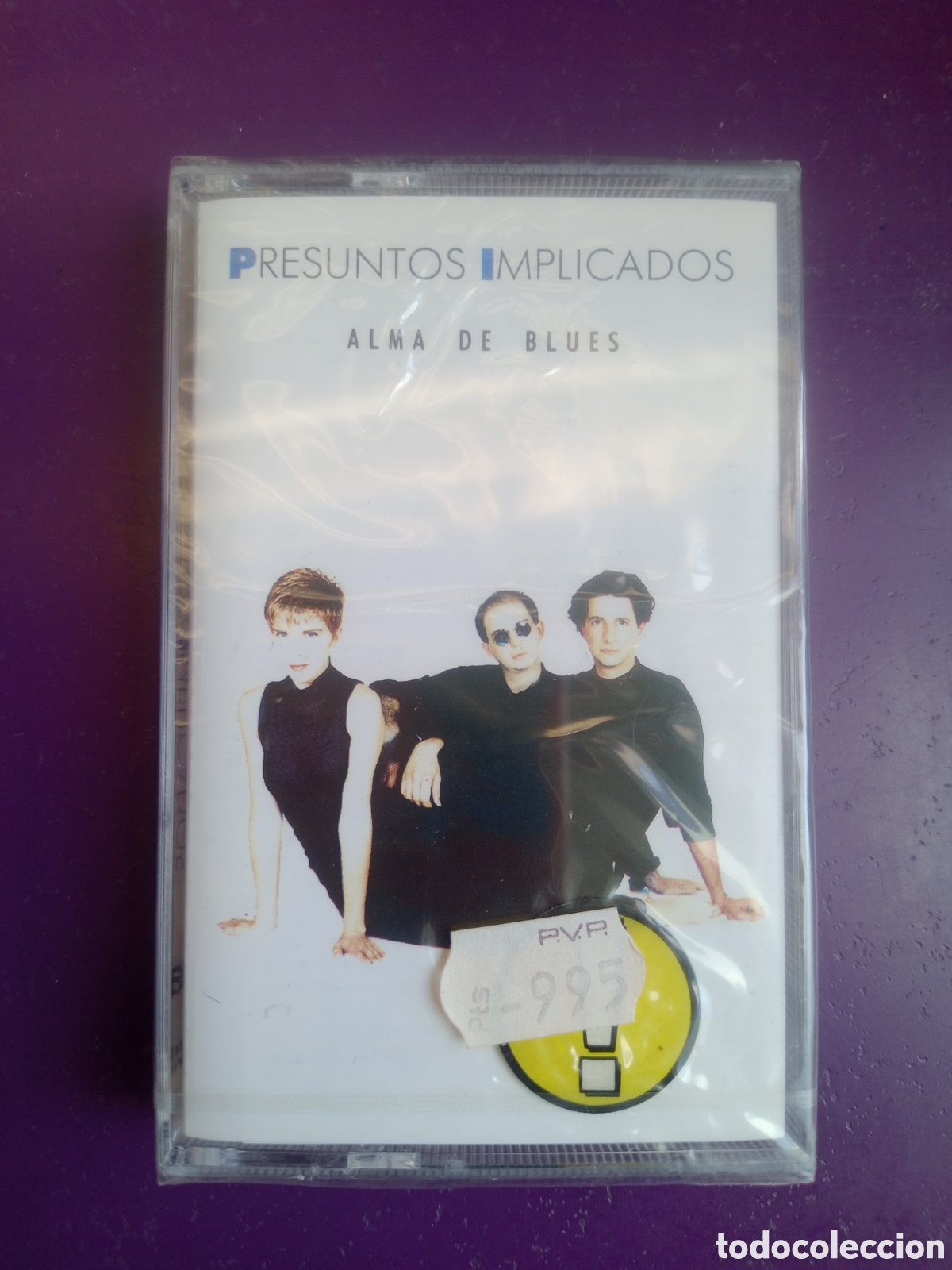 Cassettes Anciennes: PRESUNTOS IMPLICADOS CASETE WEA 1989 PRECINTADA - ALMA DE BLUES - POP JAZZ VALENCIA 80'S 90'S