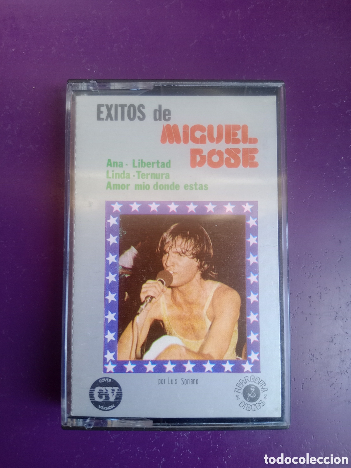 Casetes antiguos: EXITOS DE MIGUEL BOSE VERSIONEADOS POR LUIS SORIANO - CASETE APHRODITA 1978 - SIN APENAS USO - FREAK