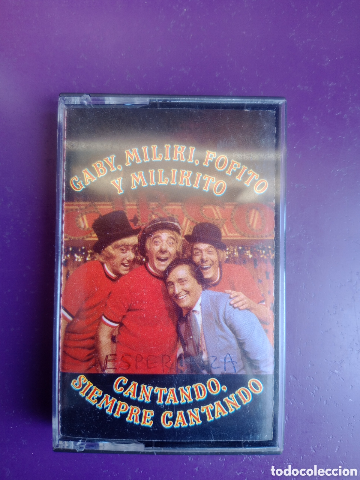 Casetes antiguos: GABY, MILIKI, FOFITO Y MILIKITO - CANTANDO SIEMPRE CANTANDO - CASETE RCA 1980 - PAYASOS TELE , TVE