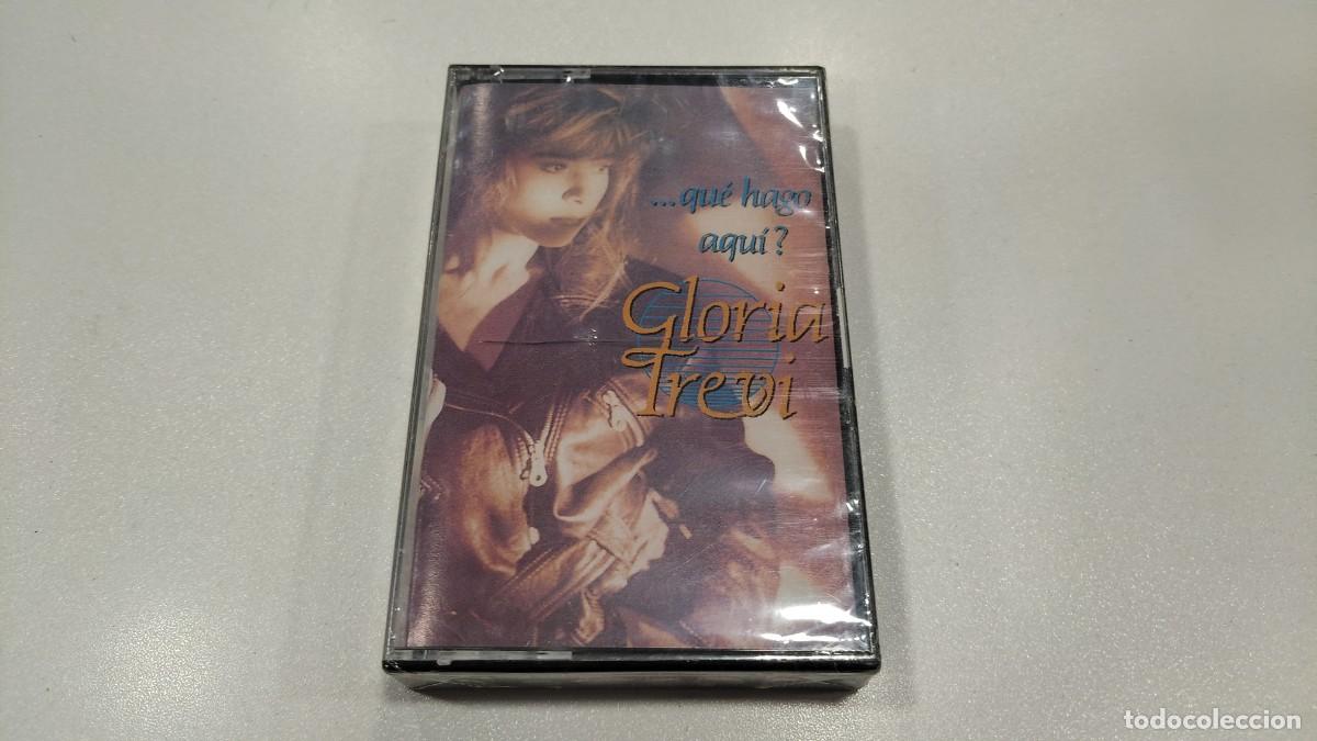 Casetes antiguos: 0526-CASSETTE -GLORIA TREVI QUE HAGO AQUI- PRECINTADO