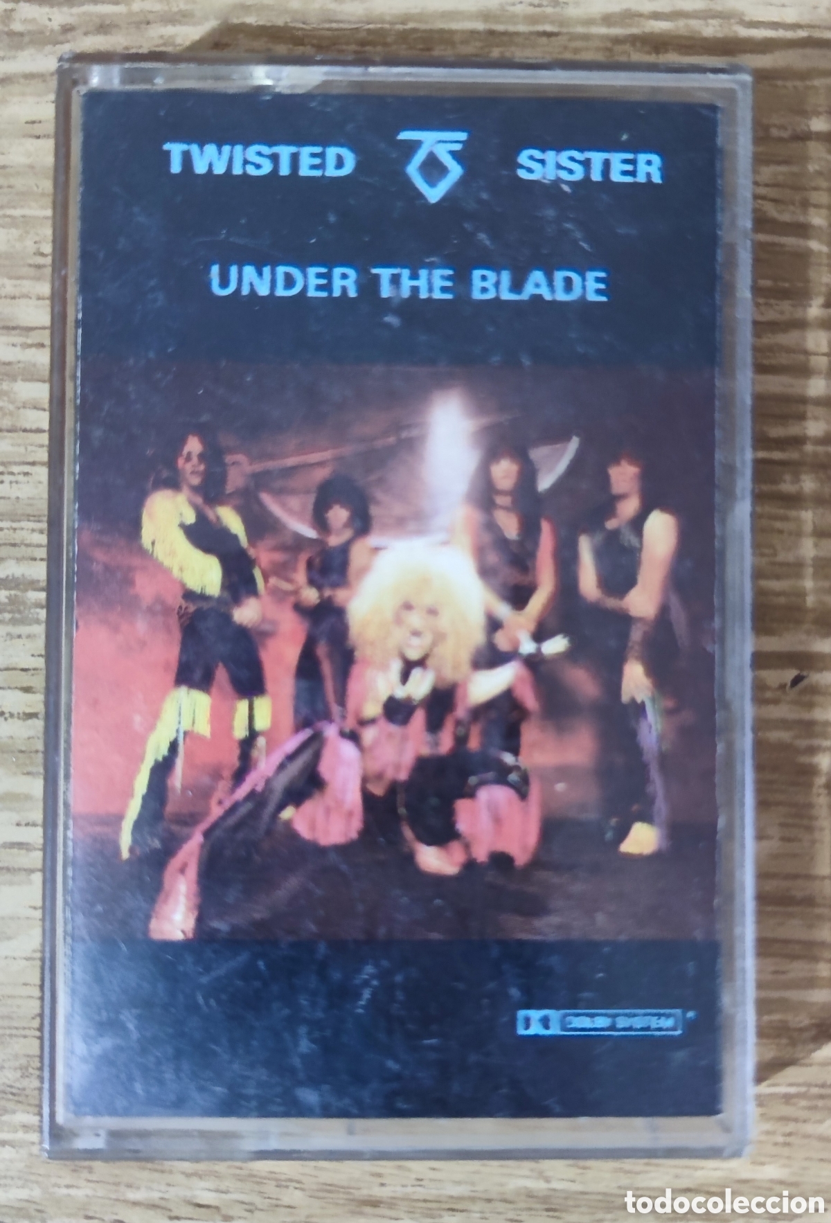 Casetes antiguos: Cassette Twisted Sister - Under the Blade (1982) ed. UK