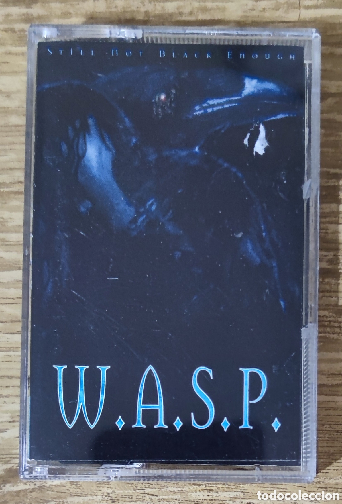 Casetes antiguos: Cassette WASP - Still Not Black Enough (1995) edici&oacute;n UK