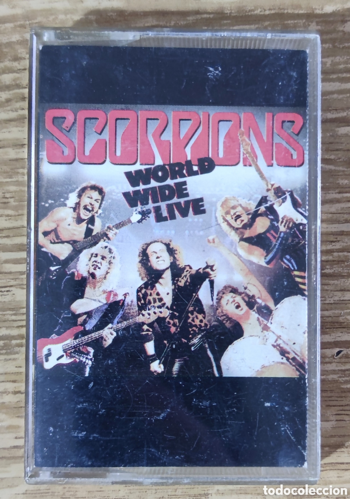 Casetes antiguos: Cassette Scorpions - World Wide Web Vol. 1 (1985) edici&oacute;n UK