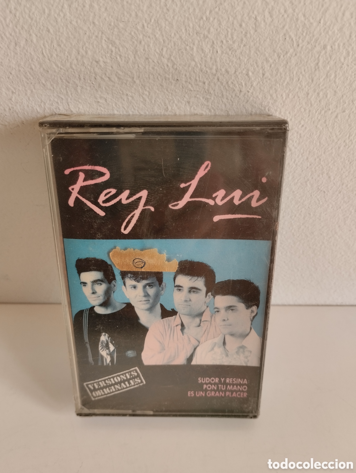 Casetes antiguos: Casete Rey luy. Precintado. ( Angel).