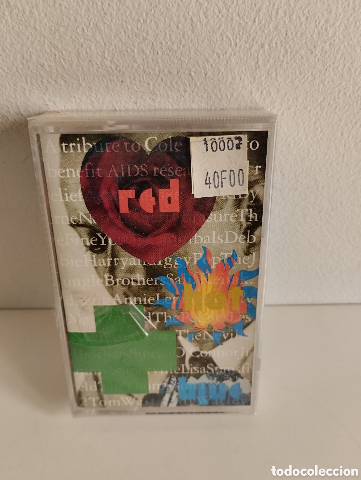 Casetes antiguos: Casete Red Hot + blue. Precintado. ( Angel).