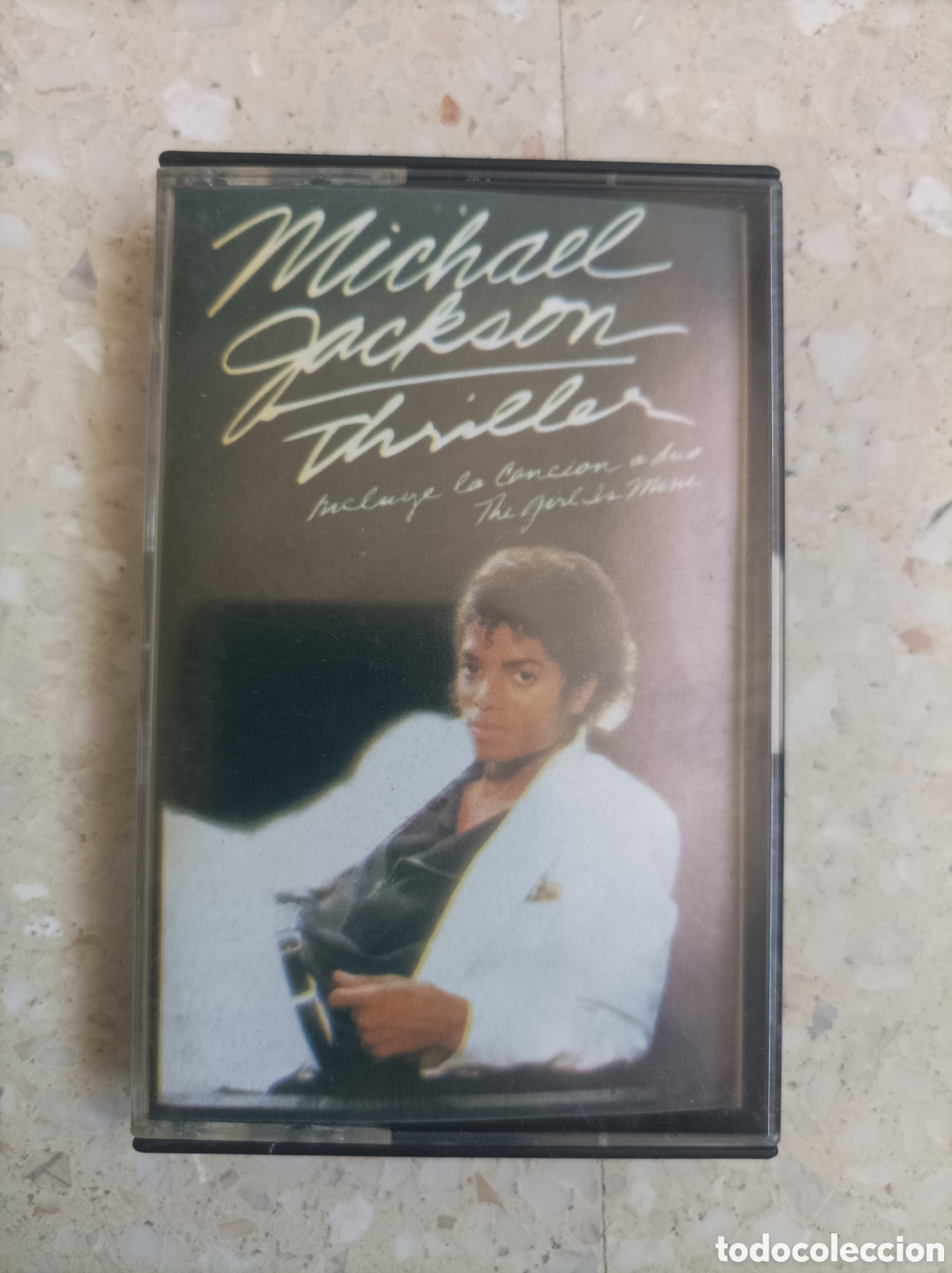Casetes antiguos: Cassette Michael Jackson Triller 1982