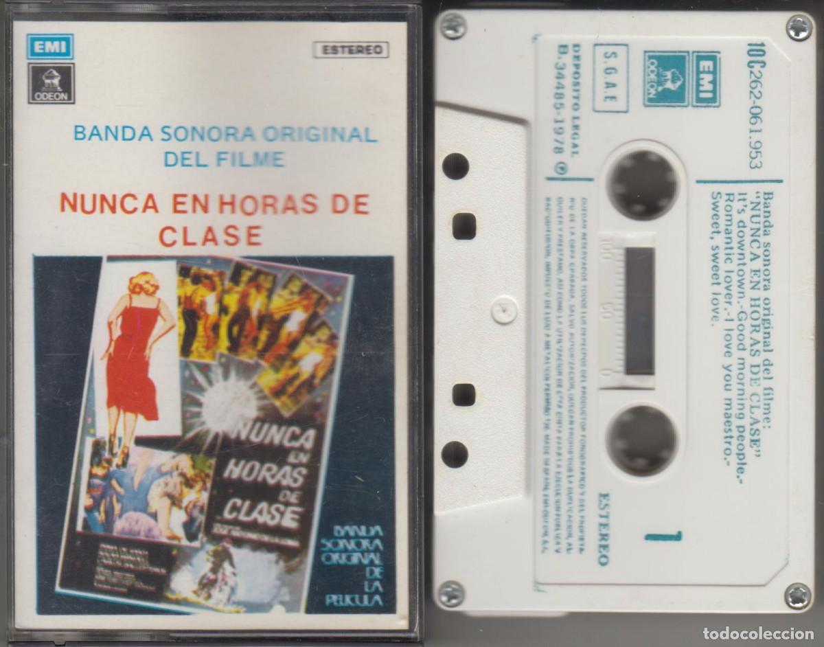 Casetes antiguos: Nunca en horas de clase cassette Banda sonora de la pel&iacute;cula 1978 Patucchi Orchestra New Trolls