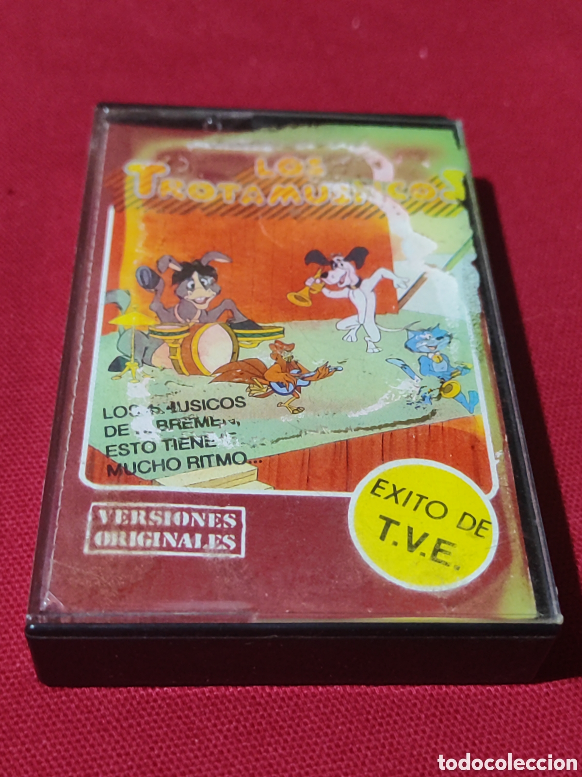 Casetes antiguos: BSO serie animada los trotamusicos leer descripci&oacute;n