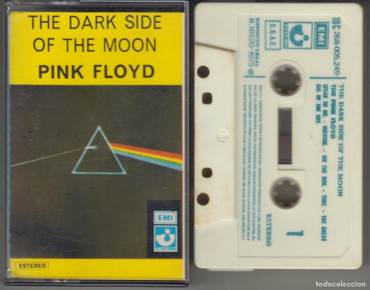 Casetes antiguos: Pink Floyd cassette The dark side of the moon 1973 EMI Spain