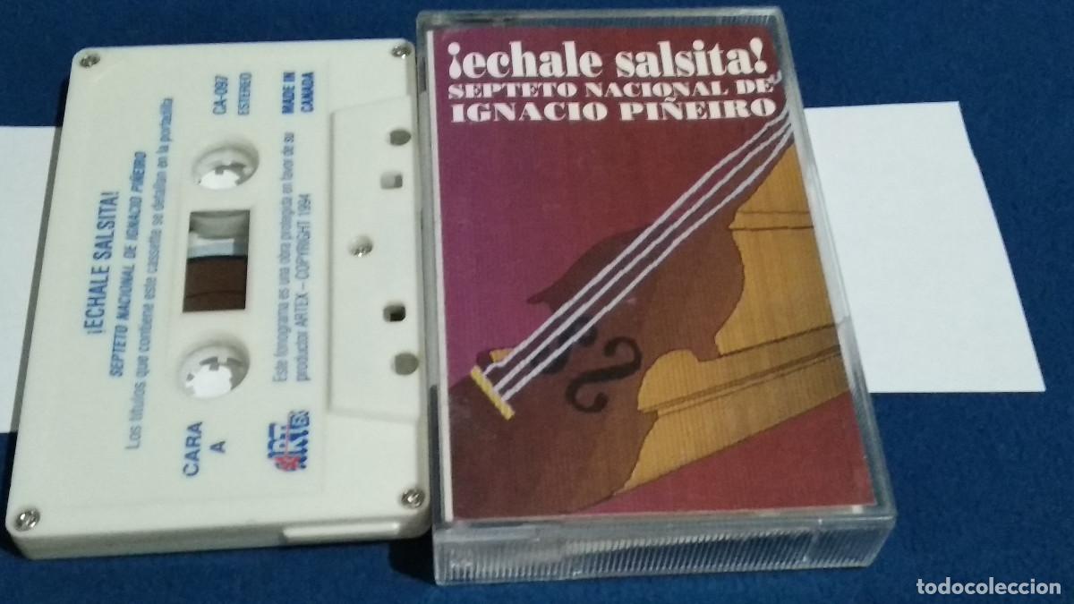 Casetes antiguos: Septeto Nacional De Ignacio Pi&ntilde;eiro &ndash; &iexcl;Echale Salsita! - 1993 Artex -22 TEMAS CASETE EN CINTA RARA