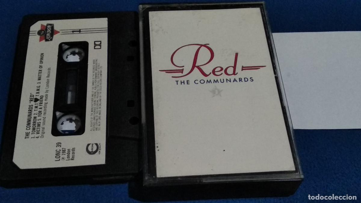 Casetes antiguos: THE COMMUNARDS. RED. LONDON RECORDS, 1987 - MADE IN ENGLAND - CASETE CINTA CASSETTE