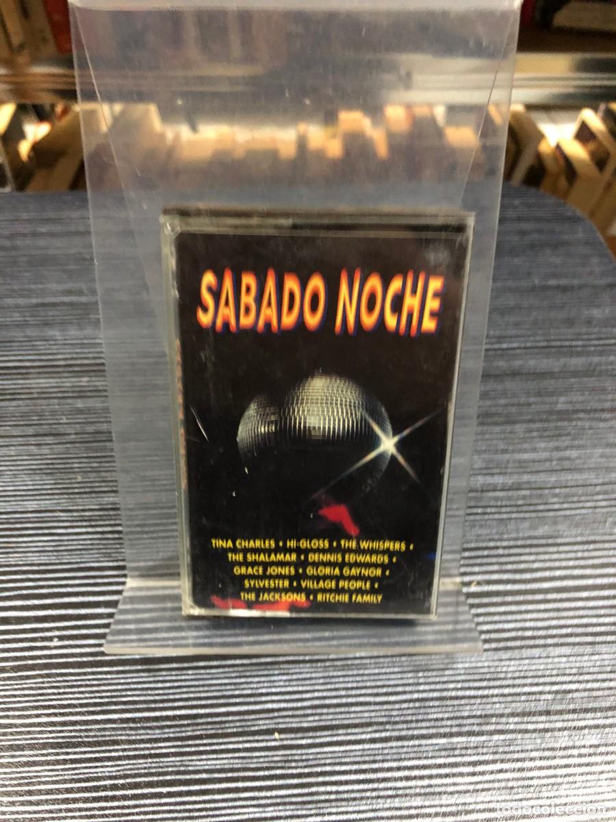 Casetes antiguos: Sabado Noche (Recopilatorio Disco/Funk) Varios (Tina Charles, The Whispers, Gloria Gaynor, etc.)