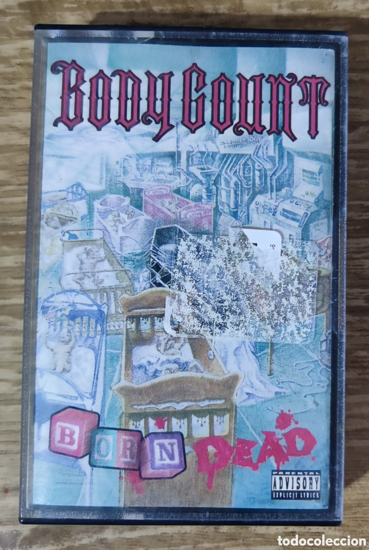 Casetes antiguos: Cassette Body Count - Born Dead (1994)