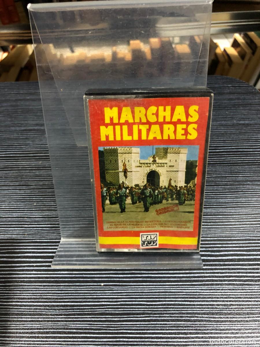 Casetes antiguos: Marchas Militares Varios Artistas (Banda Militar)