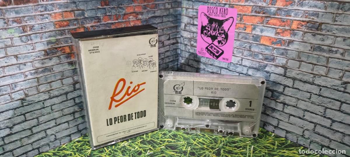 Casetes antiguos: Rio &rdquo;Lo Peor de Todo&rdquo; Cassette Edicion Peruana