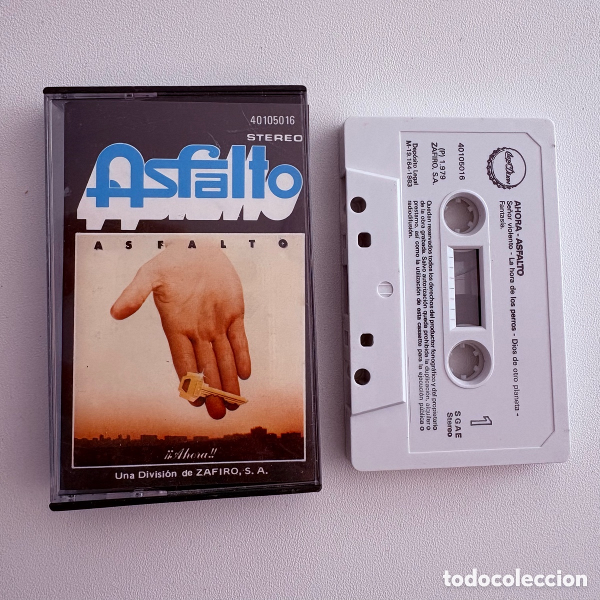 Casetes antiguos: cinta cassette Asfalto &iexcl;&iexcl;Ahora!! edicion espa&ntilde;ola de 1983