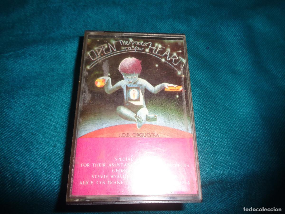 Casetes antiguos: J.O.B. ORQUESTA. OPEN THE DOORS TO YOUR HEART. 1979. CASETE (#)