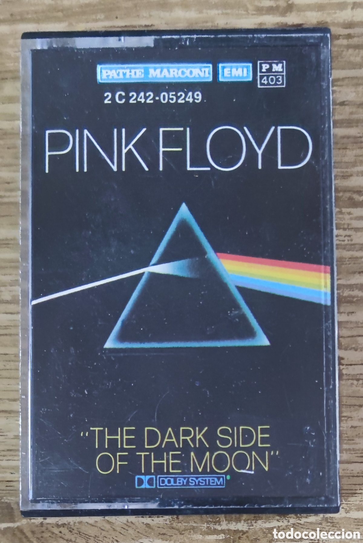 Casetes antiguos: Cassette Pink Floyd - The Dark Side of the Moon (1973) ed. francesa