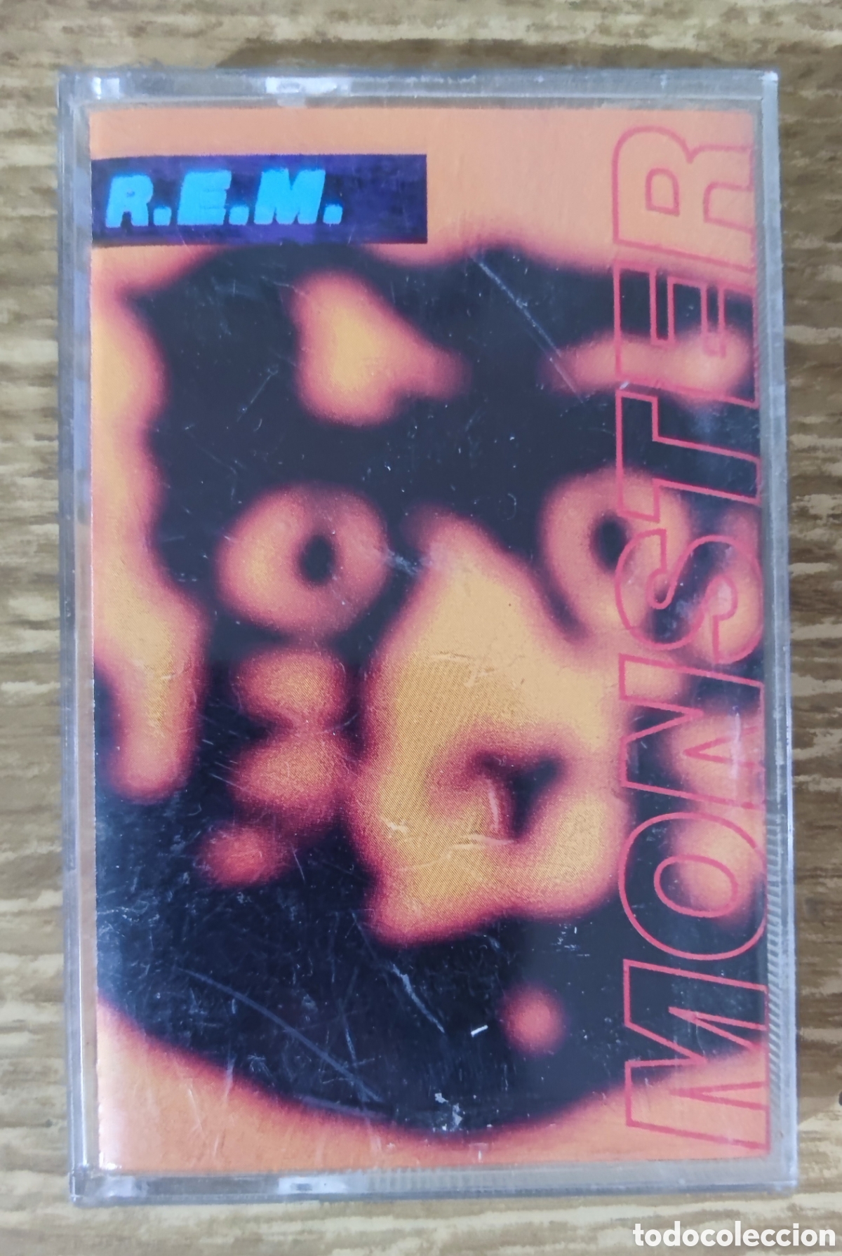 Casetes antiguos: Cassette REM - Monster (1994) ed. alemana