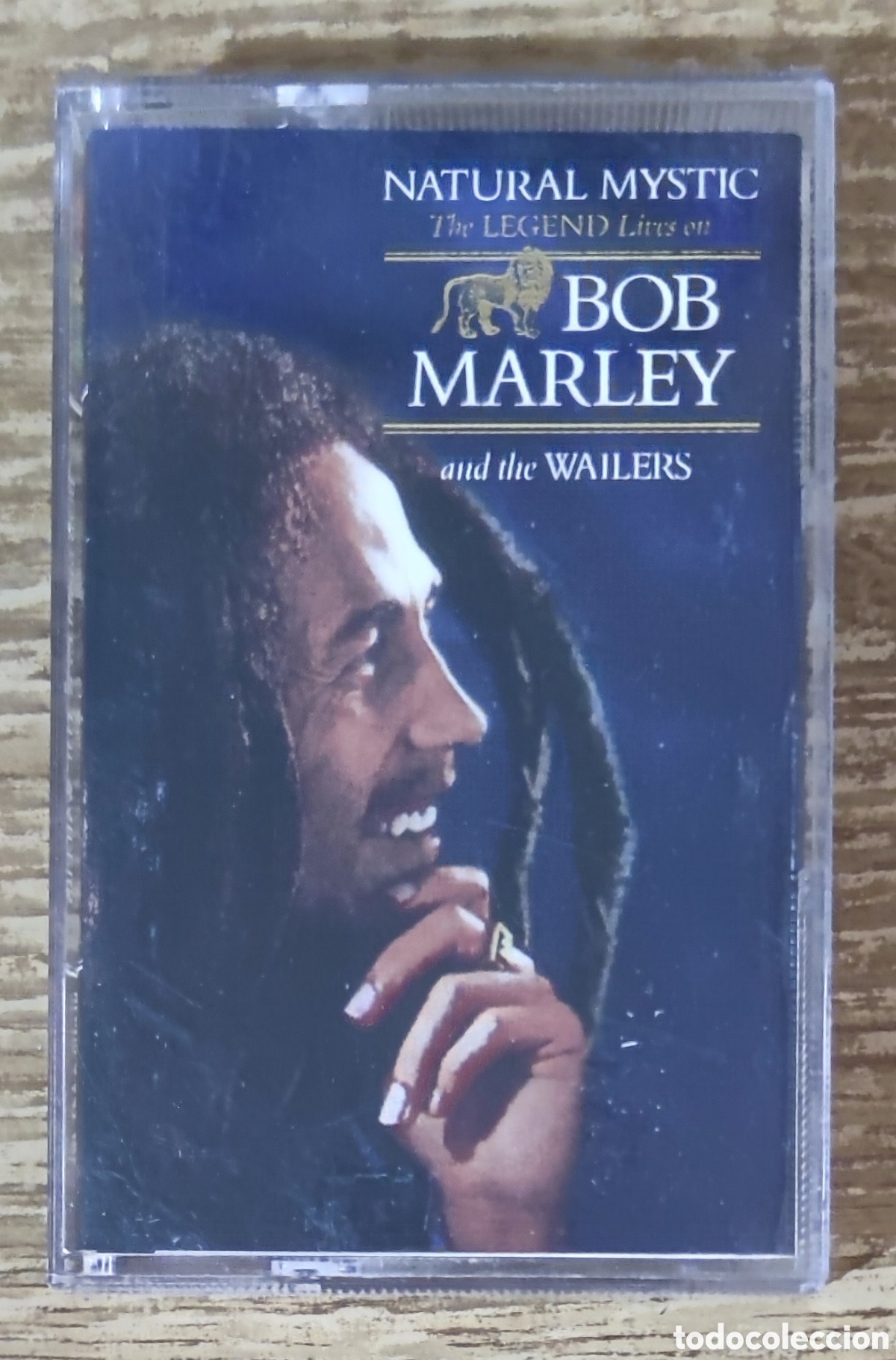 Casetes antiguos: Cassette Bob Marley and the Wailers - Natural Mystic The Legend Lives On (1995) ed. holandesa