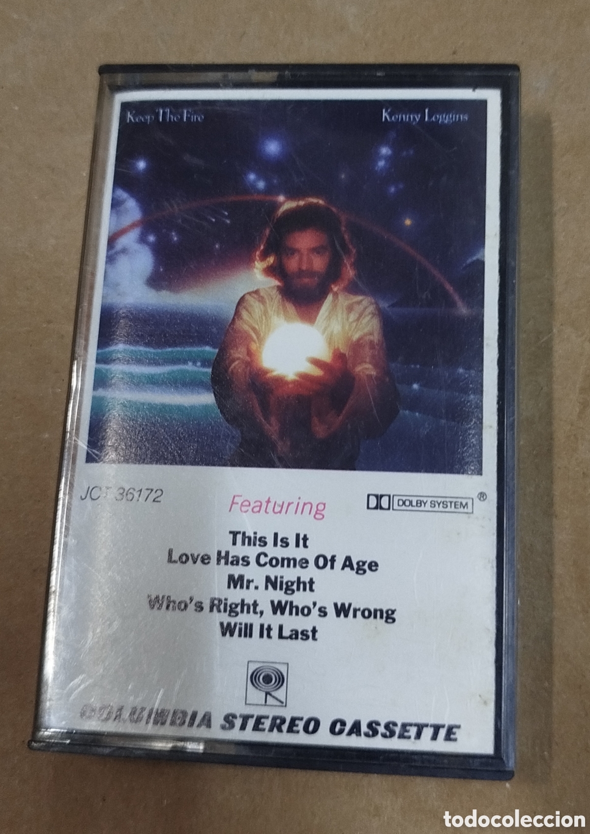 Casetes antiguos: Kenny Loggins &lrm;&ndash; Keep The Fire. CASSETTE