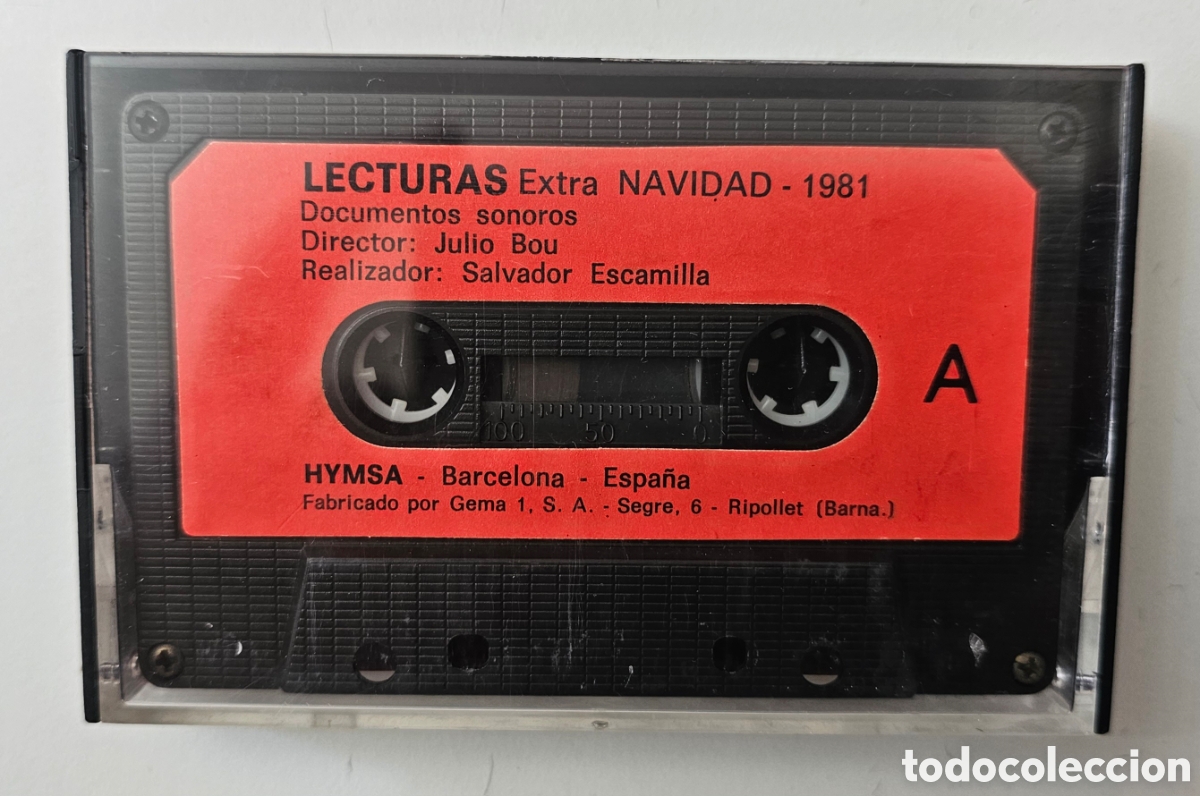 Casetes antiguos: CASSETTE DE LA REVISTA LECTURAS EXTRA NAVIDAD 1981 (Espa&ntilde;a - Hymsa - 1981) RAREZA SPOKEN